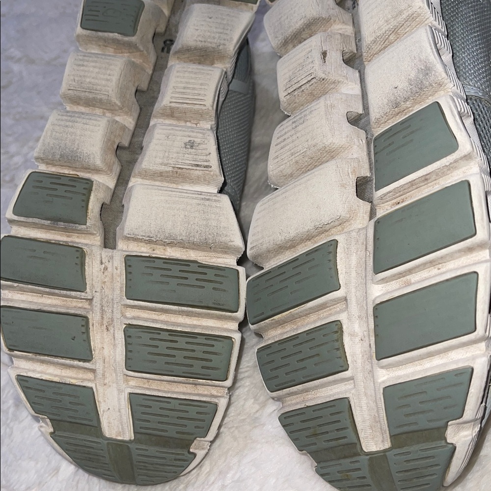 On Running Gray Athletic Shoes - Picture 9 of 11
